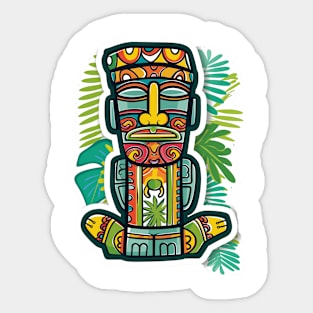 Easter Island face Sticker